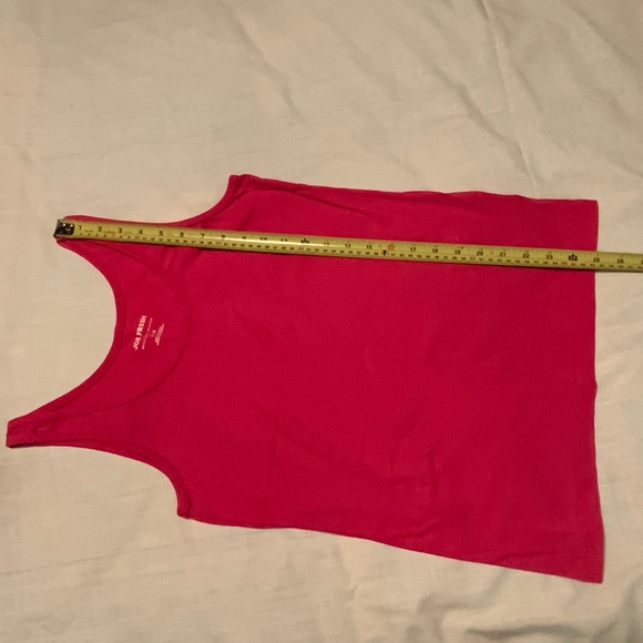 Joe Fresh Bright Pink Cotton Tank Top (Large) - Picture 6 of 7
